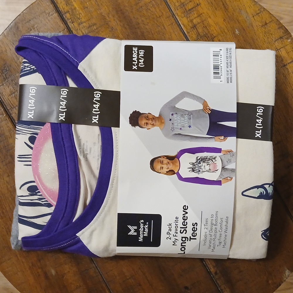 NWT 2 PACK long sleeve tees